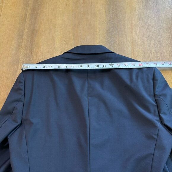 Hugo Boss Men's Blue Suit Jacket 36R Wool Stretch Regular Fit 2 Button Superflex - Picture 7 of 15